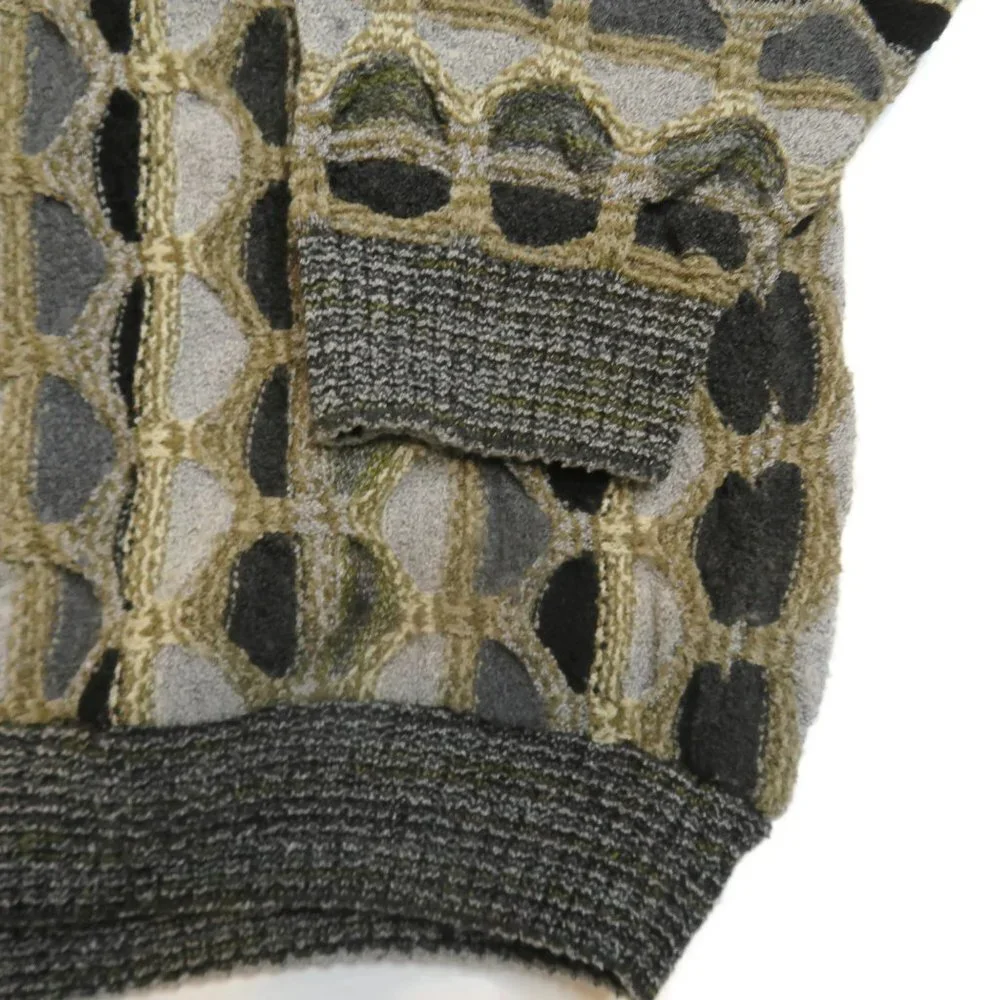 Protege Vintage 3D Knit Crewneck Sweater Mens XL‎ Cosby Pullover. Textured